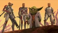 Yoda and the clone troopers in Star Wars: The Clone Wars | Image via Lucasfilm Animation